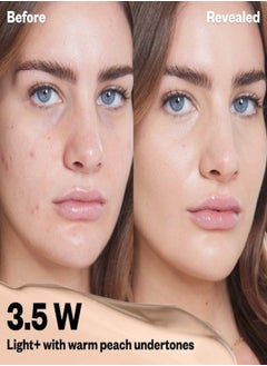 Kosas Kosas Revealer Super Creamy & Brightening Concealer with Caffeine & Hyaluronic Acid, Tone 3.5 W - Light+ With Golden Undertones 5g - Medium to Full Coverage  - Image 2