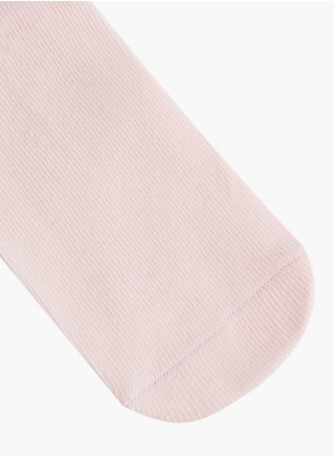 Kappa Girls Colourblock Non-Terry Ankle Length Socks - Set of 3  - Image 5