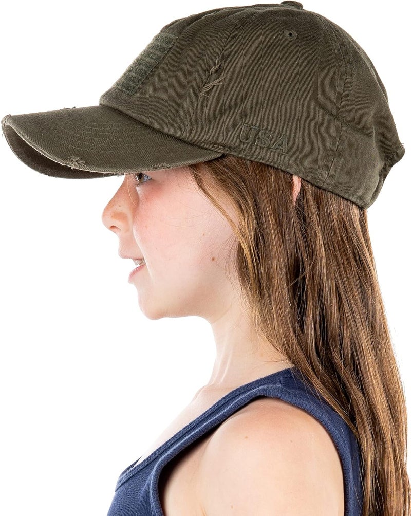 Funky Junque Kids Trucker Hats – Toddler & Youth Baseball Cap for Boys & Girls, Snapback Camo Ball Cap in 2 Sizes Ages 2–9 - Image 3