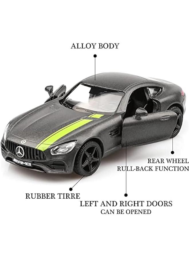 1/36 Scale Mercedes GTS Diecast Cars Models,Pull Back Vehicles Mercedes Benz Toy Car,Cars Gifts for Boys Girls - Image 3