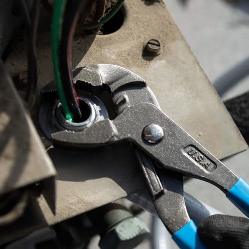 CHANNELLOCK GLS-3 3-Piece GRIPLOCK Tongue & Groove Pliers Set, 6.5", 9.5", 12.5" Water Pump Pliers, Patented PERMALOCK Fastener, Forged High Carbon Steel, Made In the USA - Image 5
