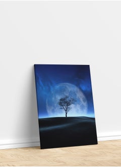 MODCLASS Wall Art Printed Frame Tree and Moon  - Image 2