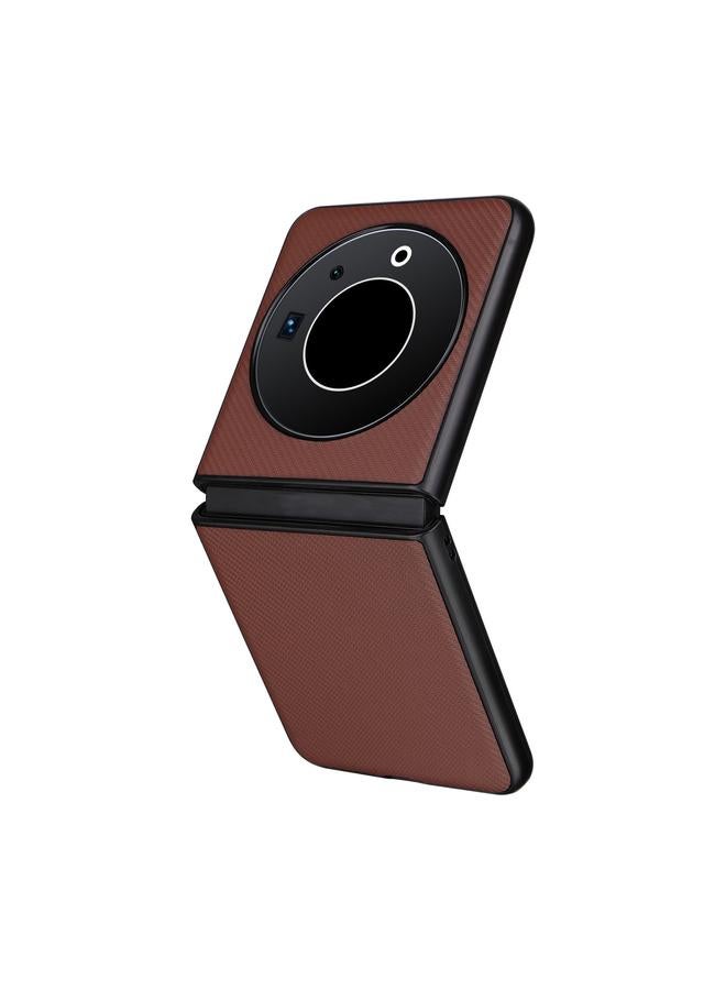 erorex Case For Tecno Phantom V Flip PU Leather PC Phone Case - Image 5