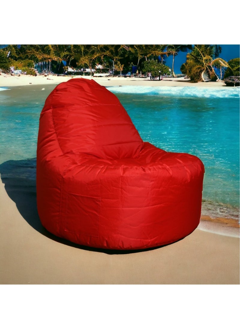 ANDERSON New Gamer Waterproof Bean Bag – Comfort and Style that Lasts - Red - 115x85 cm  - Image 1