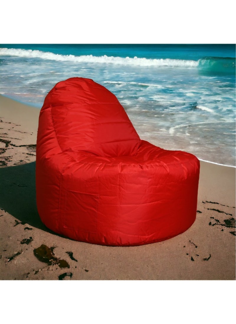 ANDERSON New Gamer Waterproof Bean Bag – Comfort and Style that Lasts - Red - 115x85 cm  - Image 2