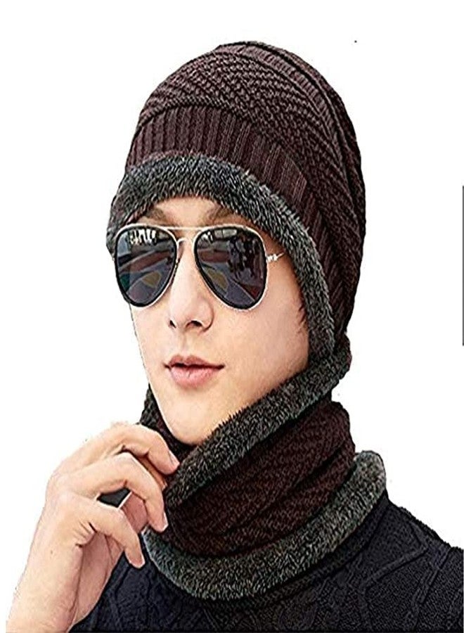 طوق رأس نسائي للطقس البارد من متجر ديجيتال شوبي (ds-Neck-Scarf-Brown) - Image 1