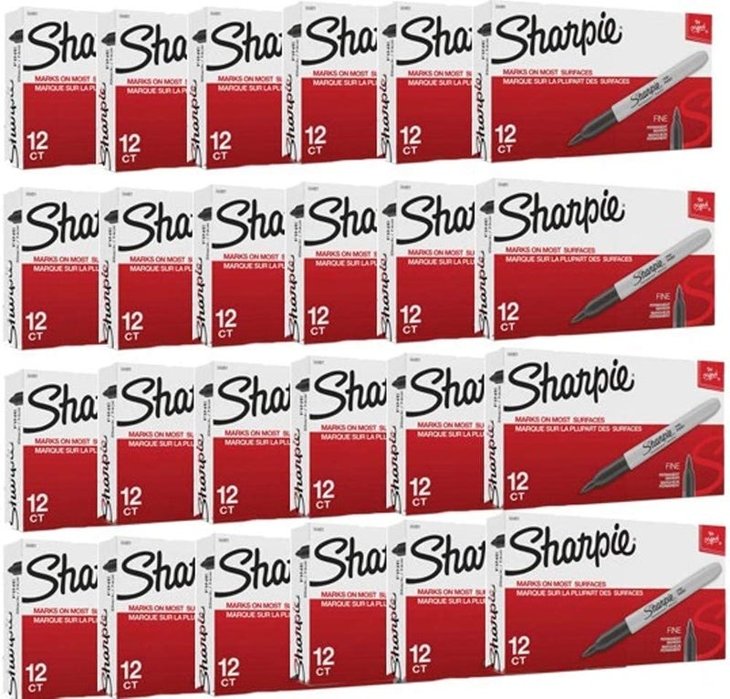 Sharpie Permanent Fine Point Marker 288 Markers SAN30001 - Image 2