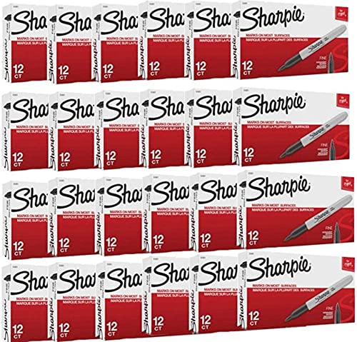 Sharpie Permanent Fine Point Marker 288 Markers SAN30001 - Image 1
