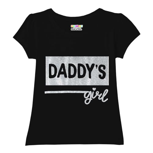 Kuchipoo Girls Regular Fit Half Sleeves Cotton T-Shirts (KUC-TSHRT-451, 9-10 Years, Multi-Colored) - Image 3
