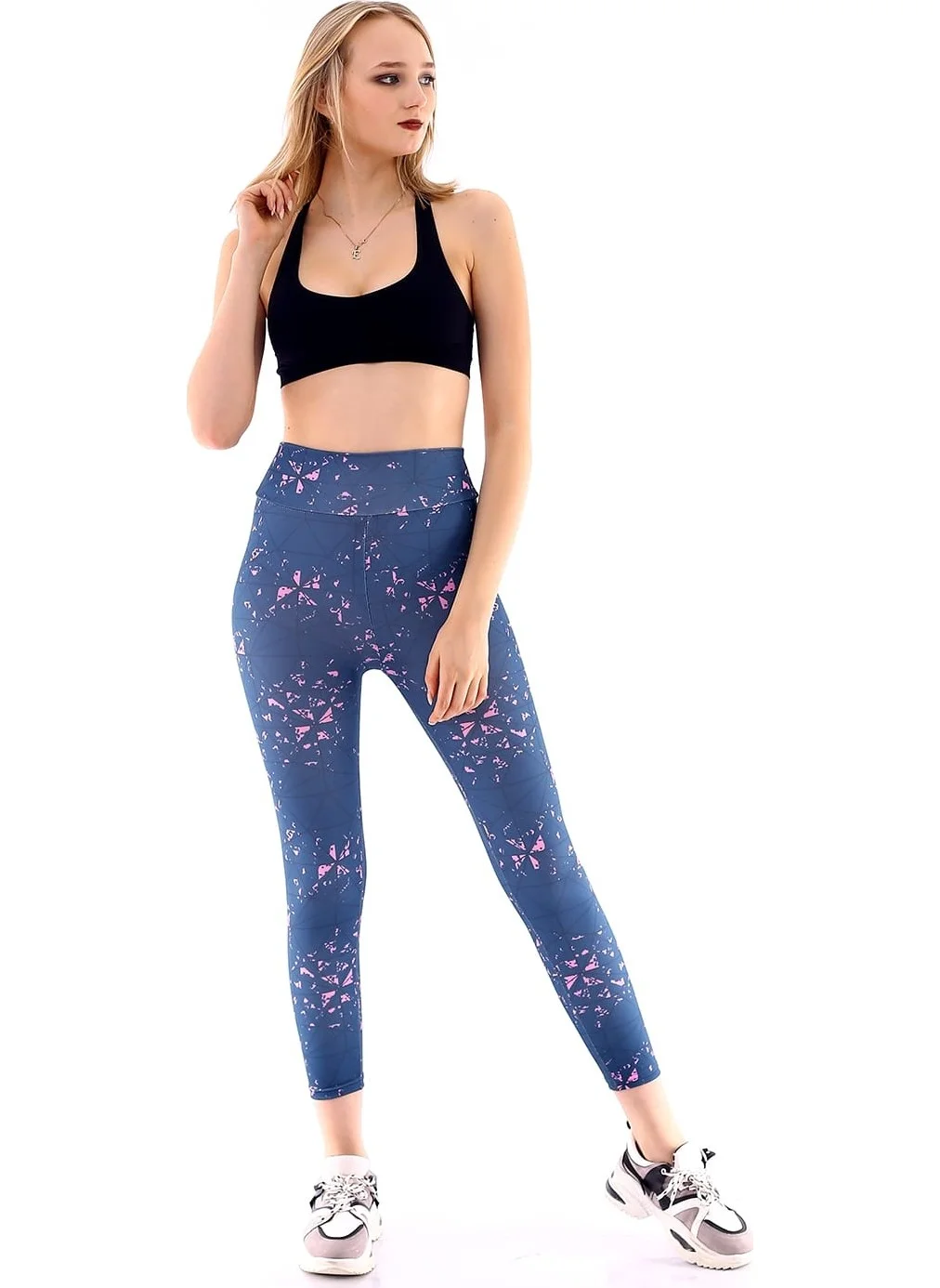 بلونس Digital Printed Sports Tights