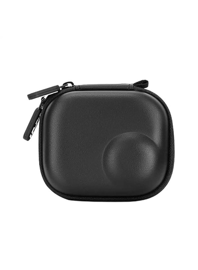 Mini Carrying Case for DJI Osmo Nano, Travel Storage Bag Waterproof PU Leather Body Protective Cover Box Portable Organizer Case for OSMO Nano Action Camera (Black) - Image 1