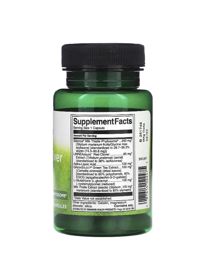 Swanson, Ultimate Liver Elixir with Siliphos Milk Thistle Phytosome, 30 Capsules - Image 2