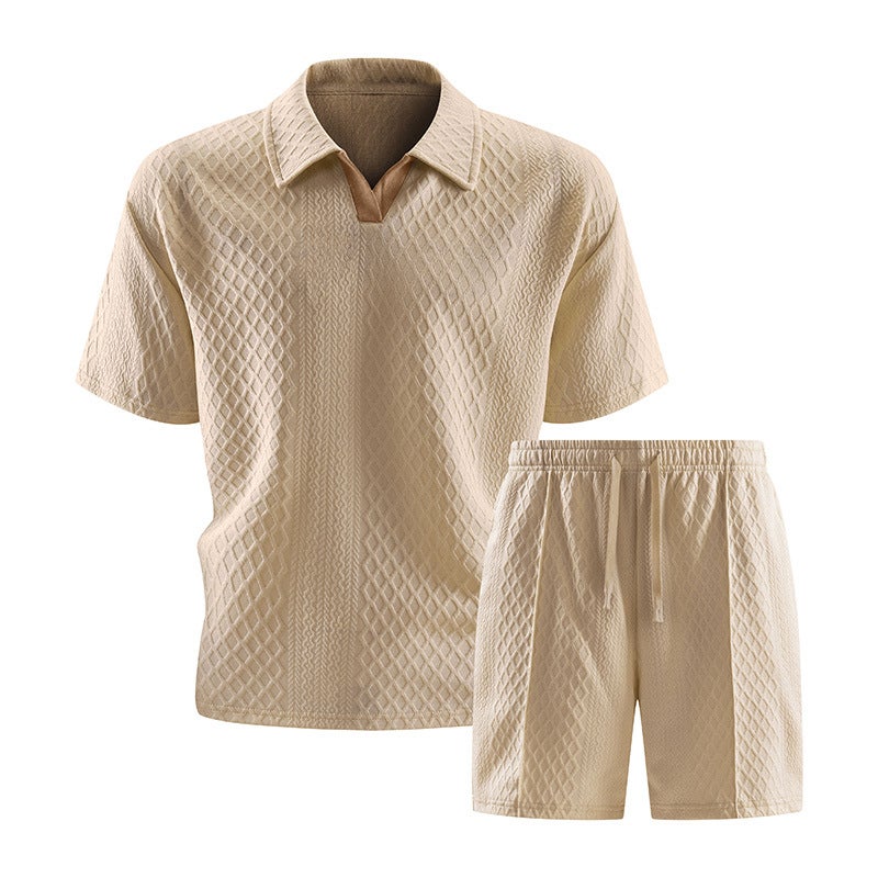 2026 Summer 3D Fashion Men's Short Sleeve Tracksuit Set - Image 2