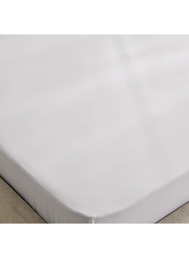 هوم بوكس شرشف سرير مزدوج Purely-percale 300TC 140x200x40 سم