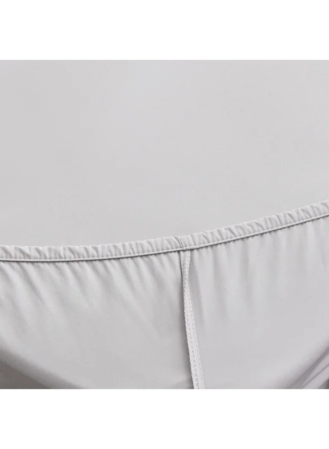 هوم بوكس شرشف سرير مزدوج Purely-percale 300TC 140x200x40 سم