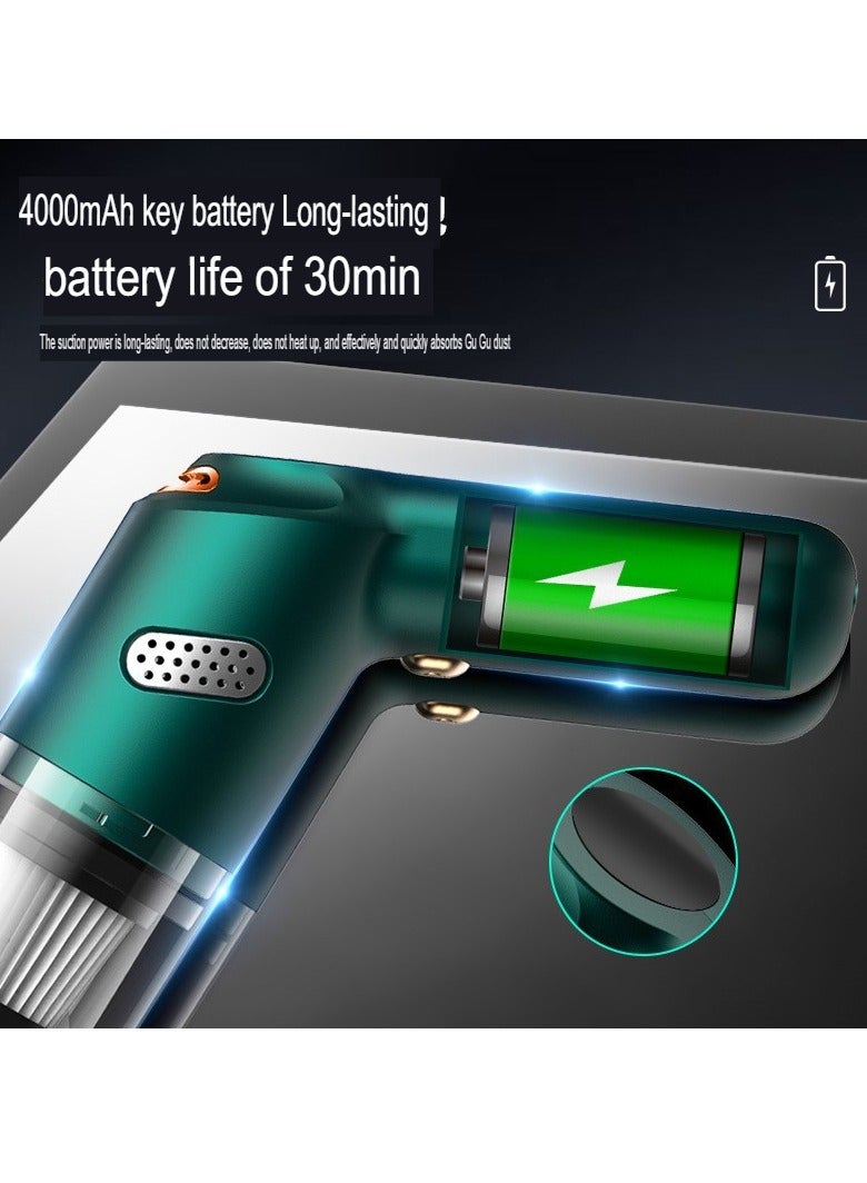Multifunctional wireless car vacuum cleaner Handheld portable vacuum cleaner Home car dual-purpose vacuum cleaner - Image 3