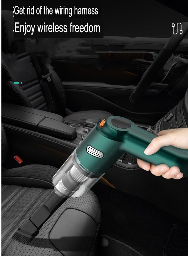 Multifunctional wireless car vacuum cleaner Handheld portable vacuum cleaner Home car dual-purpose vacuum cleaner - Image 4