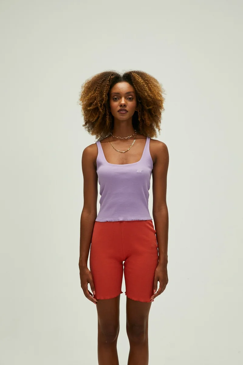 Bad Bear Women's Lavender Athlete Prana Tank Top