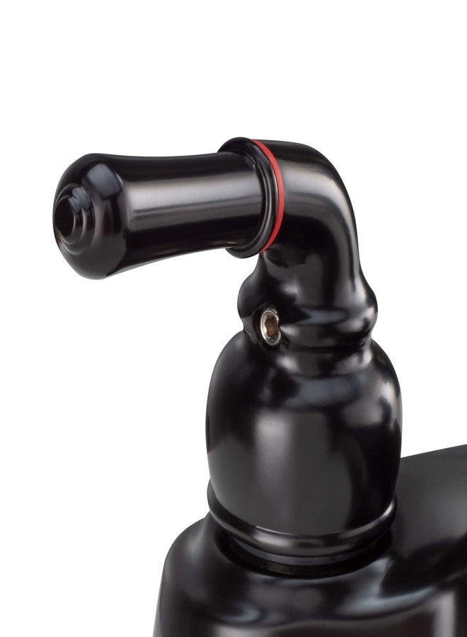 ريكرو حنفية حمام RecPro مقاس 4 بوصات | حنفية RV | سلسلة Designer من النحاس الأسود | أسود - Image 5