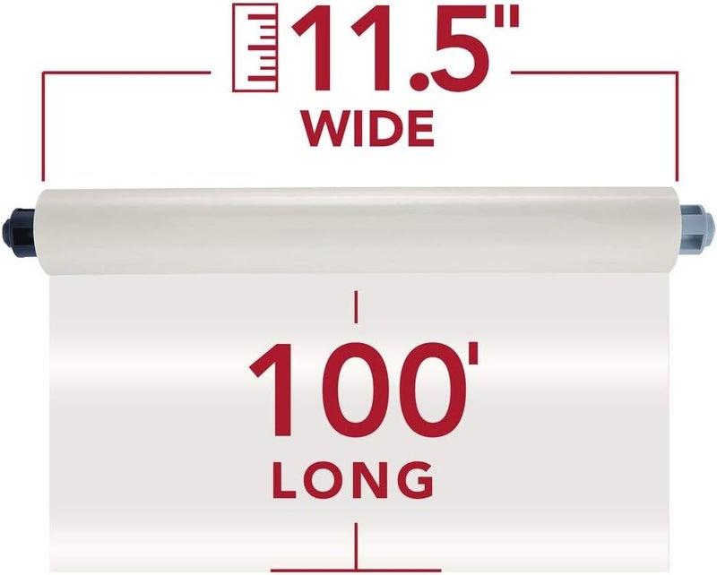 GBC Thermal Laminating Film Roll, 2 Pack, NAP II, 1.7 Mil Laminate Rolls, 12" x 300' for School Lamination - Image 3