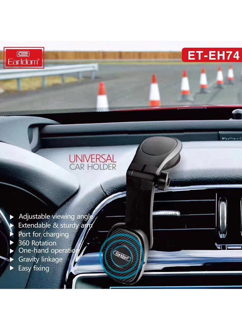 أيرلدوم حامل السيارة العالمي المغناطيسي من ايرلدوم EH74 - Image 5