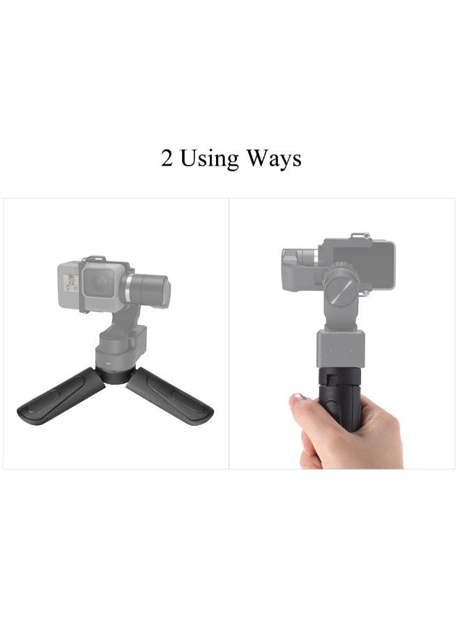 NIBEMINENT Portable Foldable Mini Desktop Tripod Bracket Black  - Image 3