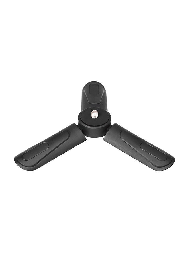 NIBEMINENT Portable Foldable Mini Desktop Tripod Bracket Black  - Image 1