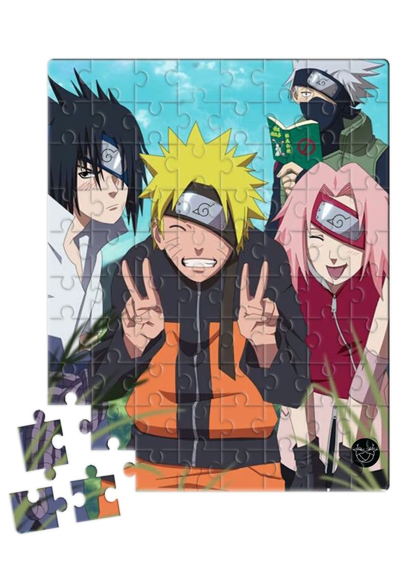 Reeman Design Puzzle printed with Naruto design 