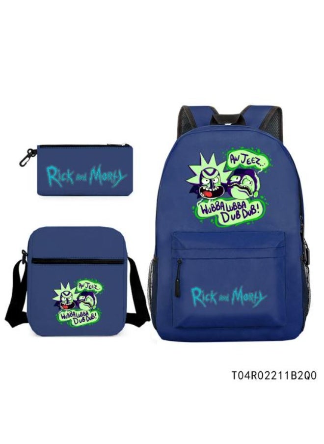 Generic Anime-style exquisite backpack combination, full of design sense, diverse storage and super practical - 935  - Image 1