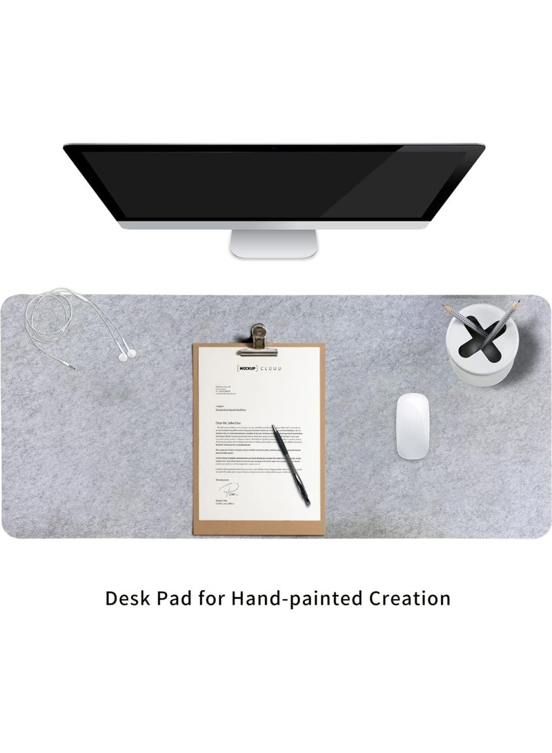  طائرة ورقية وسادة ماوس ألعاب  مقاس 90 × 40 سم، وسادة مكتب كبيرة غير قابلة للانزلاق، وسادة ماوس ممتدة، وسادة كتابة مكتبية للمكتب والمنزل والألعاب - Image 4