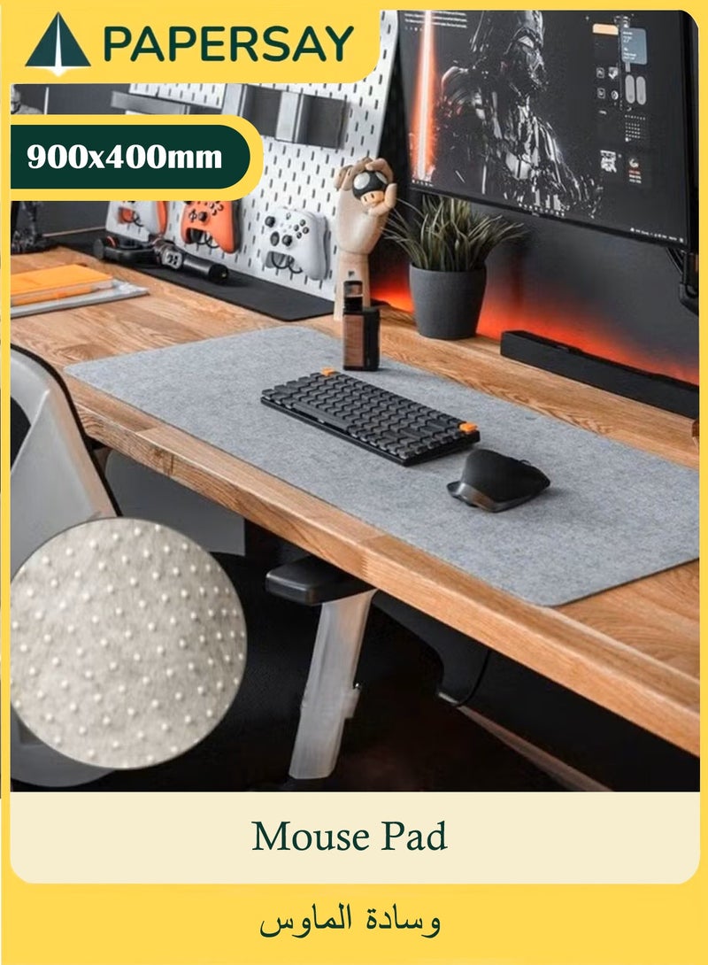  طائرة ورقية وسادة ماوس ألعاب  مقاس 90 × 40 سم، وسادة مكتب كبيرة غير قابلة للانزلاق، وسادة ماوس ممتدة، وسادة كتابة مكتبية للمكتب والمنزل والألعاب - Image 1