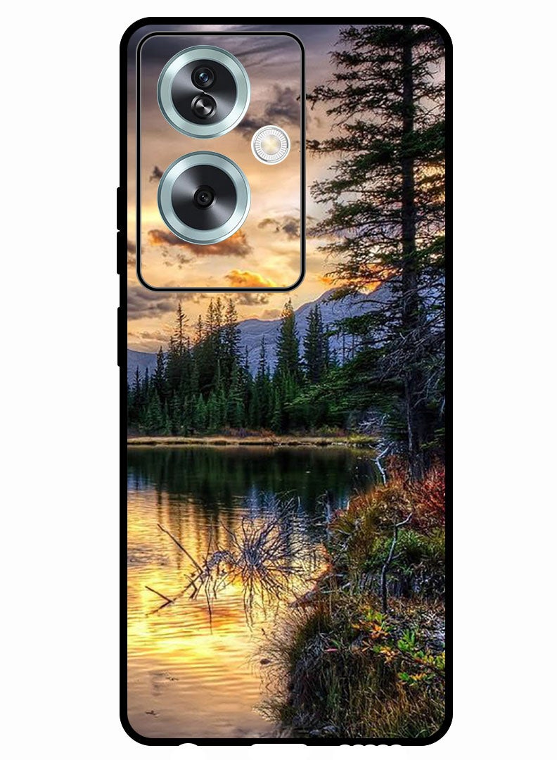 Theodor Protective Case Anti Scratch Shock Proof Bumper Cover For Oppo A79 5G Nature - Image 1