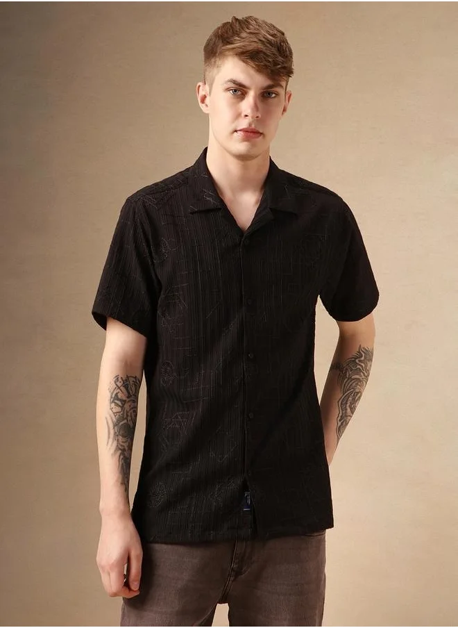 دينيس لينغو Men’s Regular Fit Multi Colour Cotton Shirt – Comfortable and Stylish
