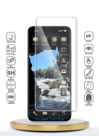 Honor X9c 5G 2024 / Honor Magic7 Lite 5G 2025 Premium Curved Edges UV Full Glue Full Cover Tempered Glass Screen Protector (MSGUCN) - Clear - pzsku/ZCE92EE849BF34E8C5569Z/45/1749881942/7d771131-173d-4b26-ae86-05142d5cb3d5