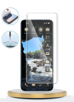 Wtech Honor X9c 5G 2024 / Honor Magic7 Lite 5G 2025 Premium Curved Edges UV Full Glue Full Cover Tempered Glass Screen Protector (MSGUCN) - Clear  - Image 4