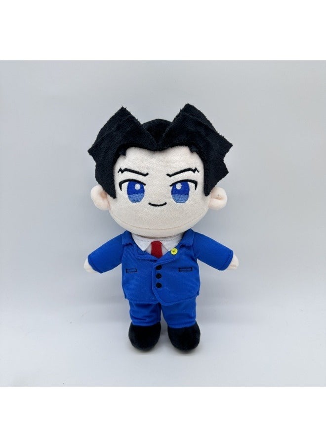 General Ace Attorney Plush Phoenix Wright character Doll Handsome Plush Toy The best gift for family and friends  - Image 1