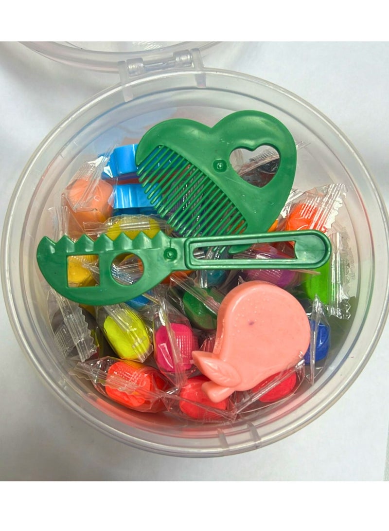 مجموعة صلصال تشكيل صلصال فلامينجو، عبوة متعددة الألوان مكونة من 24 قطعة - Image 2