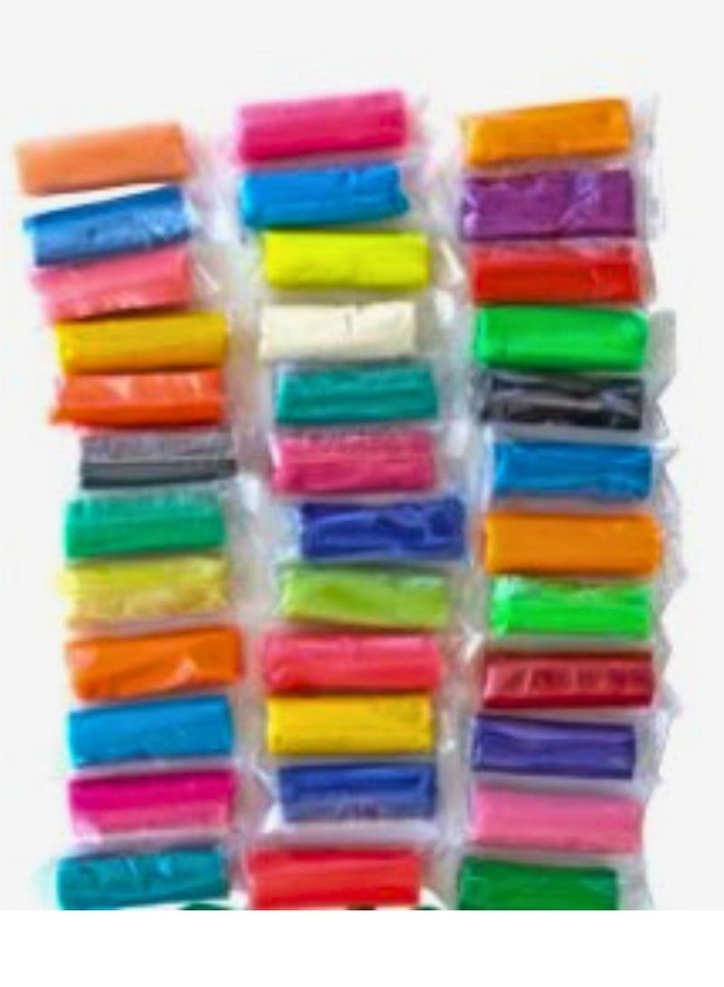 مجموعة صلصال تشكيل صلصال فلامينجو، عبوة متعددة الألوان مكونة من 24 قطعة - Image 3