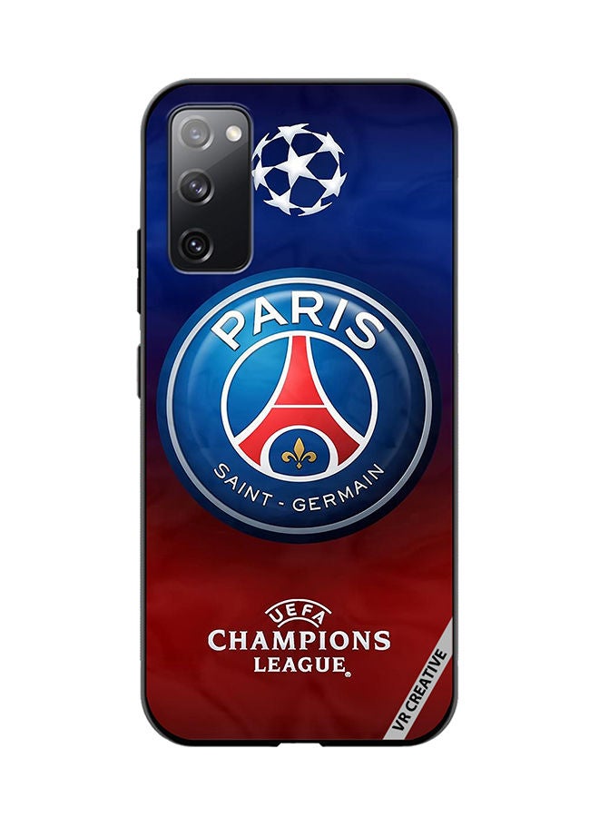 VR CREATIVE Protective Case Cover For Samsung Galaxy S20 FE 5G Uefa Champion League Design Multicolour - Image 1