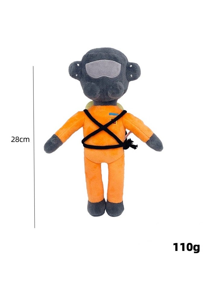 Lethal Company Plush: Horror Game Soft Toys - Cute Cartoon Plush Soft Dolls - Funny Figure Doll Plush Pillow for Bedroom, Living Room, Sofa, Home Decor (4pcs) - Image 2