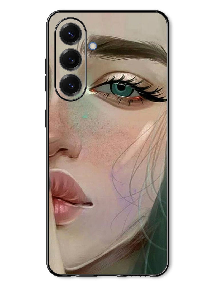 Theodor Case Compatible with Samsung Galaxy A57 Protection Shockproof Bumper Cover Shhh She Is Sad - Image 1