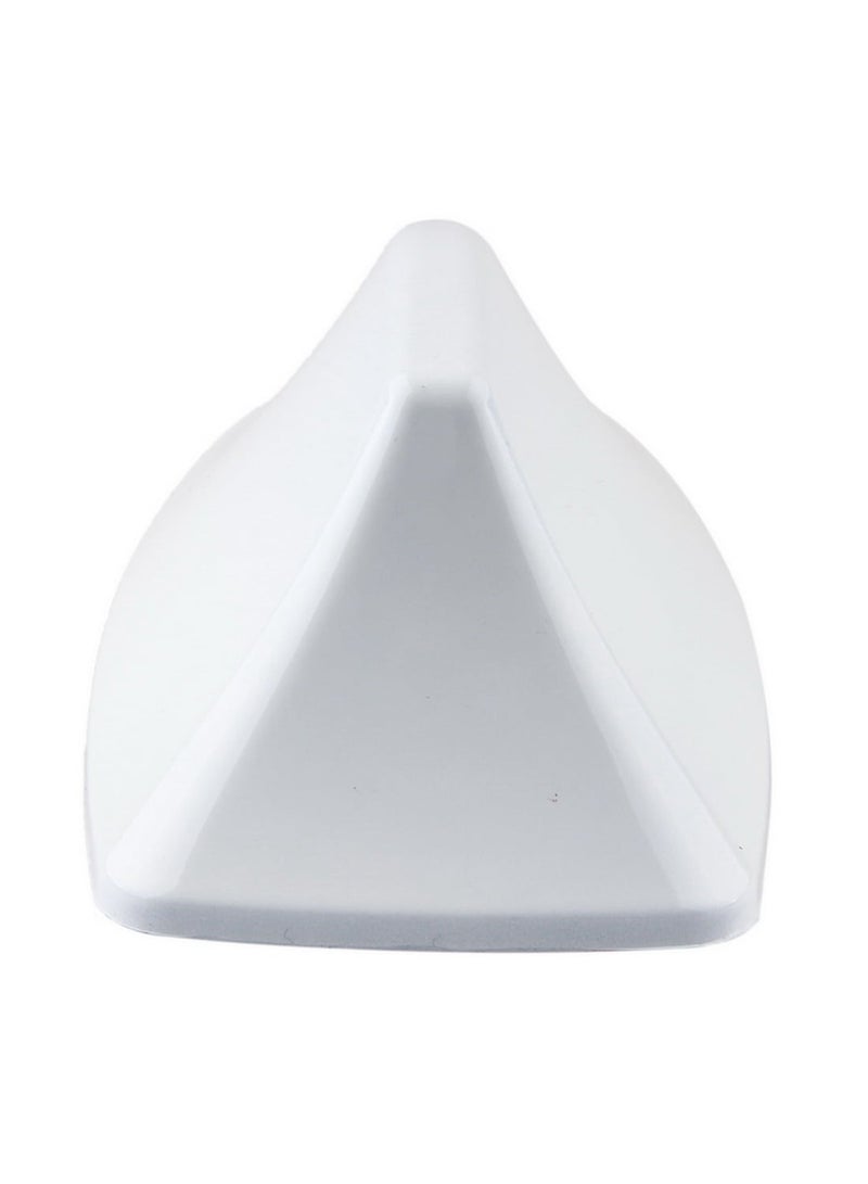 Universal Shark Fin Car Roof Antenna – Decorative Dummy Antenna for Cars, SUVs, Trucks, Easy Installation, Aerodynamic Design – White - Image 2