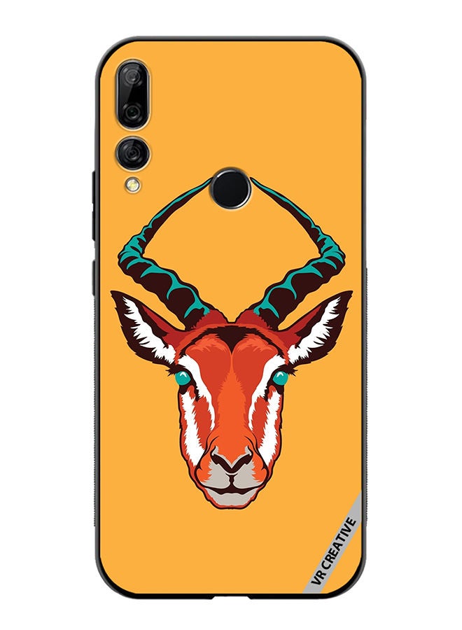 VR CREATIVE Protective Case Cover For Huawei Y9 Prime 2019 Arabian Oryx Design Multicolour - Image 1