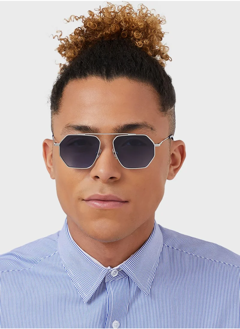30Sundays Halcyon Rectangular   Sunglasses