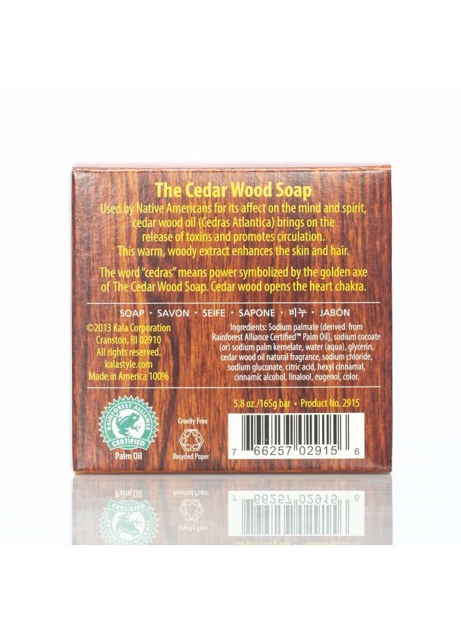 Kalastyle Cedar Wood Soap, 5.8 oz - Image 3