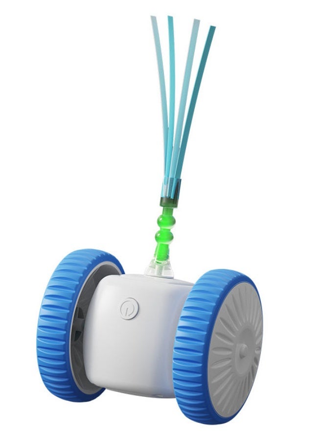 general Cat Toy, Interactive Cat Toys KittenToy Automatic Self-Moving with Dual Spinning Wheels - Interactive Kitten Toys with Irregular Motion, Smart Obstacle Avoidance & LED Lights for Indoor Cats - Image 1