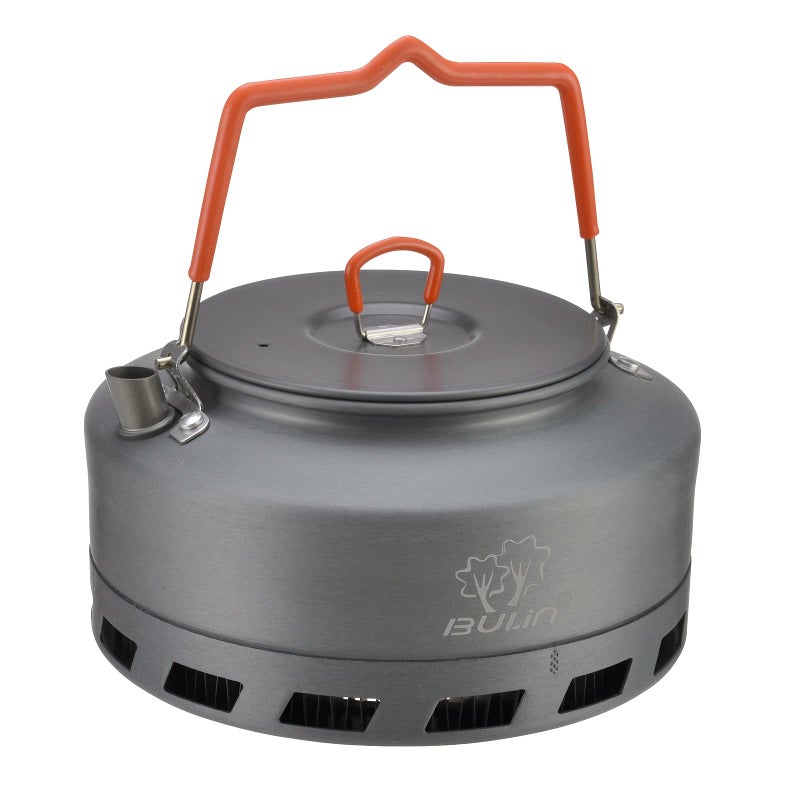 Bulin Camping Kettle 1.6L Heat Exchange Camp Tea Coffee Pot Lightweight Outdoor Hiking Gear Portable Teapot - Image 1