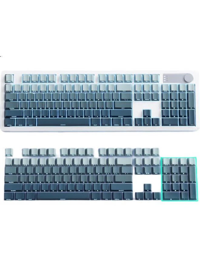 JD.com Jd Jingzao J104Pro Wireless Bluetooth Tri-Mode Custom Mechanical Keyboard, Gaming E-Sports Office 104-Key Gasket Five-Layer Padded Stone Sound, Ice Cream, Starry Sea Switch - Image 2