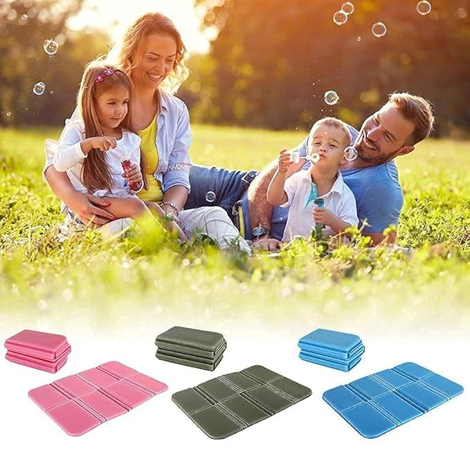 Sakar Portable Foldable Seat Cushion with Memory Foam for Ergonomic Comfort Ideal for Home Office and Travel - Image 3
