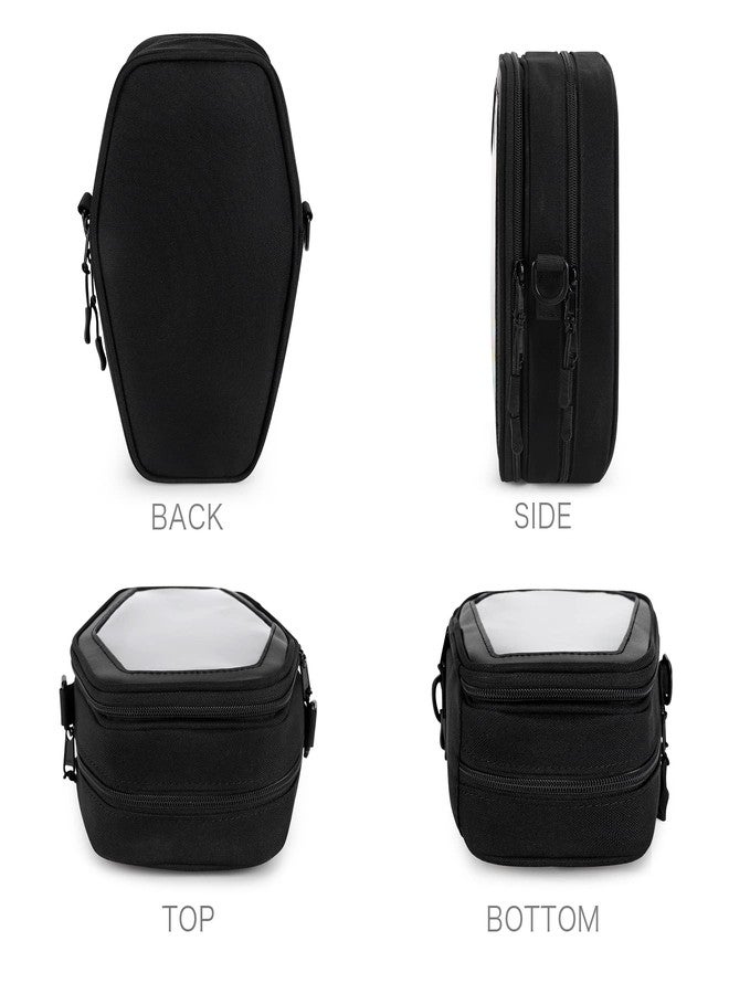 STEAMEDBUN Ita Coffin Purse with Insert Gothic Crossbody Bag for Halloween - Image 4